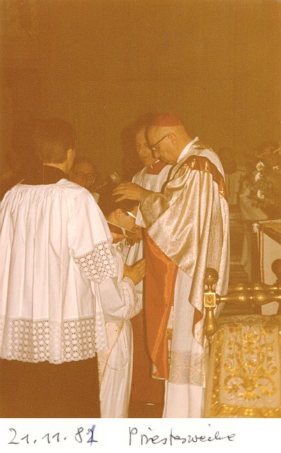 21.11.81 Priesterweihe